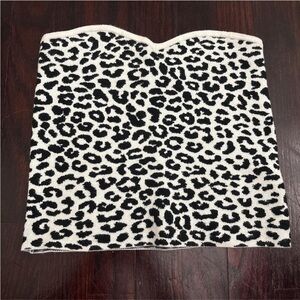 Leopard Print Women's Tube Top
